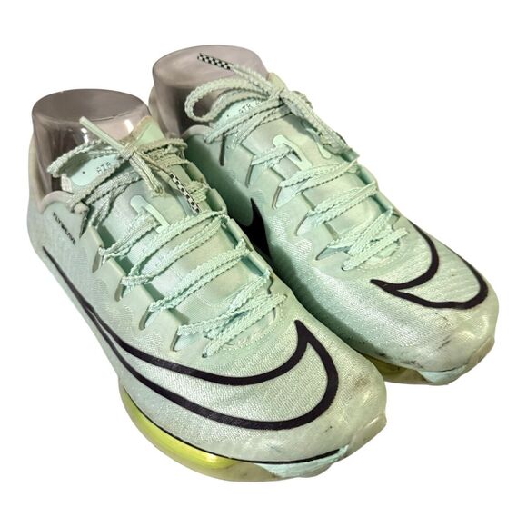 Nike Air Zoom Maxfly flyweave sneakers Mint green Track running women’s Size 5.5 - Picture 1 of 13